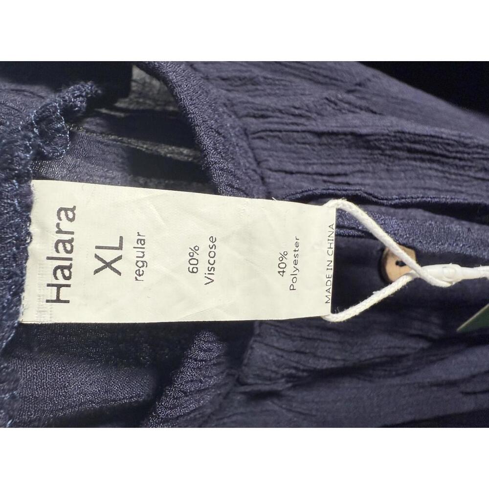 NWT Halara High Waisted Drawstring Pocket Flowy Midi Casual Skirt Size XL - Picture 6 of 8